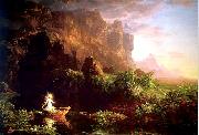 Thomas Cole The Voyage of Life Childhood oil painting reproduction